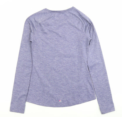 Sweaty Betty Women Purple XS Long Sleeve Slim Fit Activewear Top