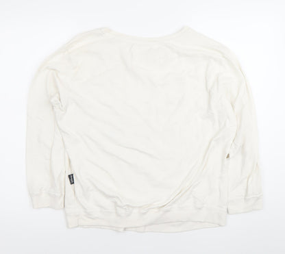 Womens UK Size L Disney Ivory Pullover Sweatshirt