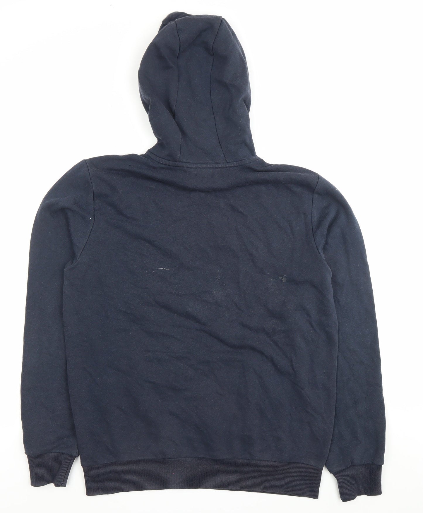 Mens UK Size M Marvel Blue Pullover Hoodie