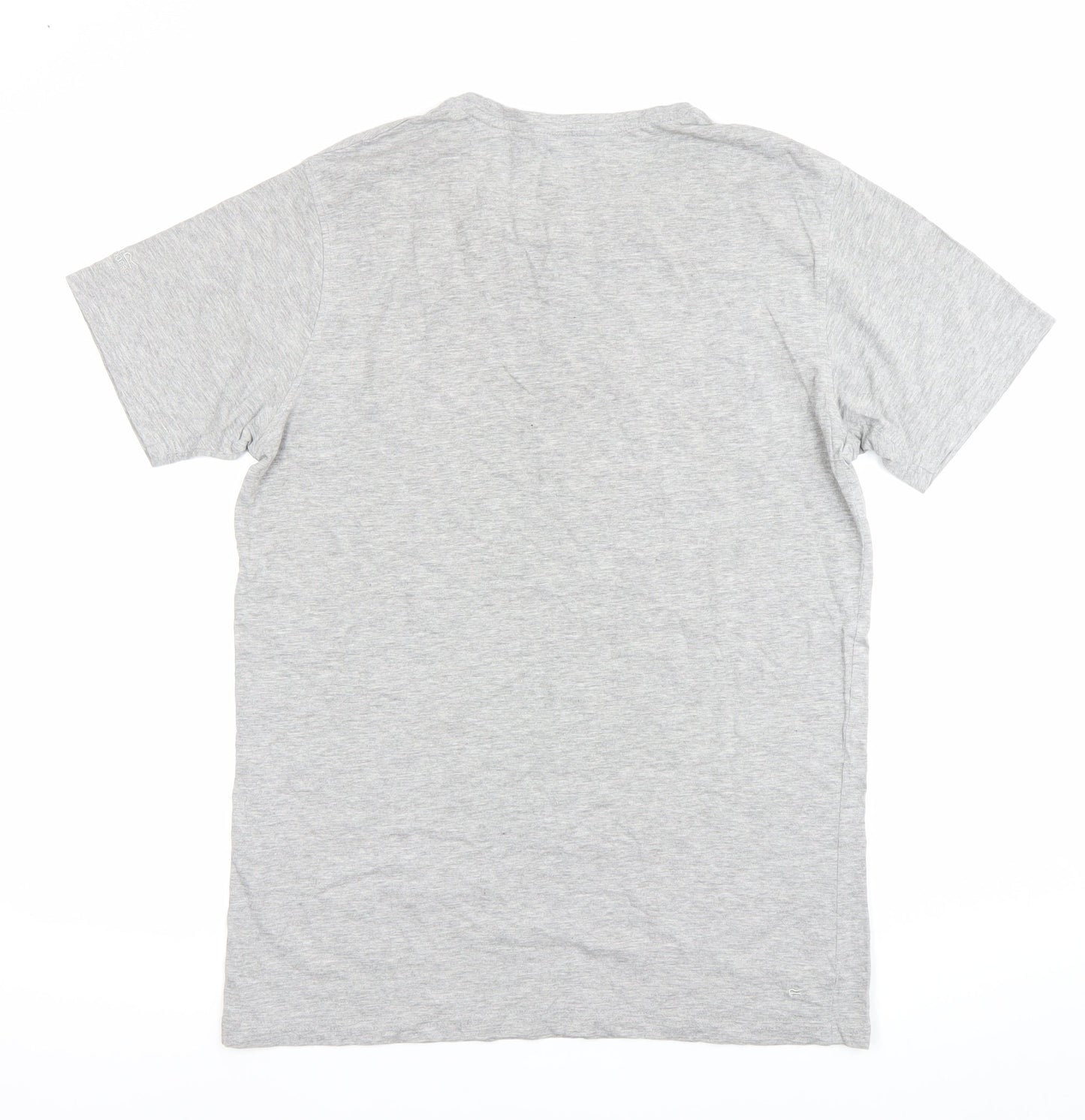 Regatta Men’s Grey Crew Neck Short Sleeve T-Shirt M Regular