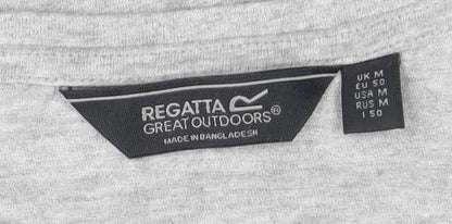 Regatta Men’s Grey Crew Neck Short Sleeve T-Shirt M Regular