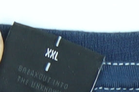 883 Police Mens Blue 2XL Cotton Crew Neck Short Sleeve T-Shirt