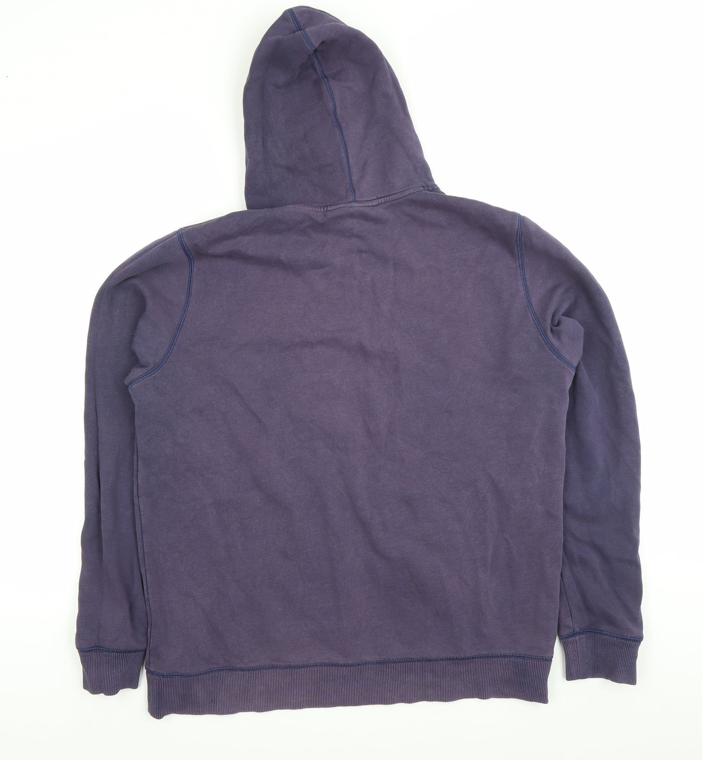 Under Armour Men's Blue Pullover Hoodie L Fleece Athletic ColdGear