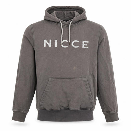 Mens UK Size S NICCE Grey Pullover Hoodie