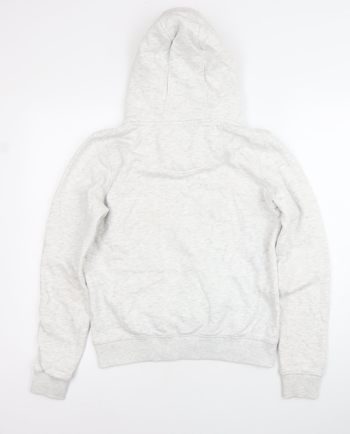 SoulCal & Co Womens Grey Pullover Hoodie UK 10 Regular Fit