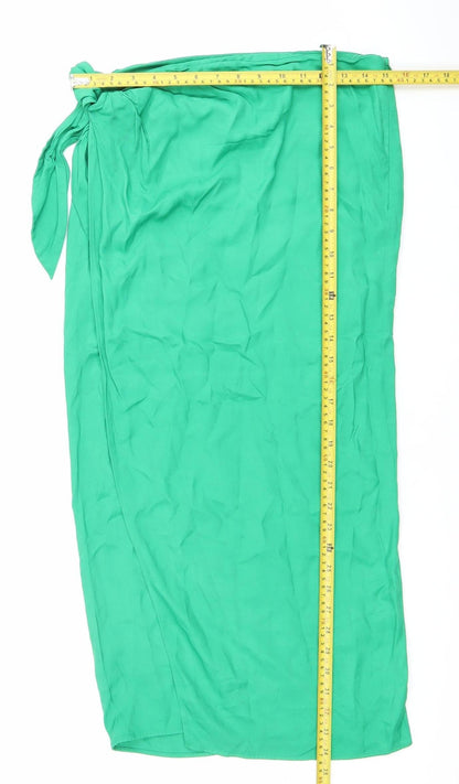 Womens UK Size M Zara Wrap Chiffon Skirt
