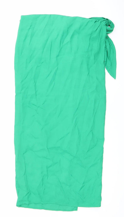 Womens UK Size M Zara Wrap Chiffon Skirt