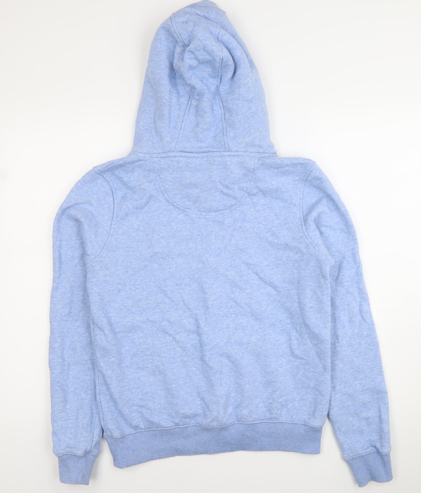 SoulCal&Co Womens Blue Pullover Hoodie Size 10 Regular Fit Logo Casual