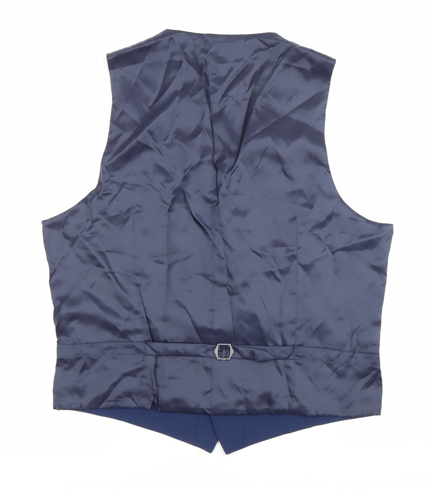 Mens UK Size 42 Marks and Spencer Regular Blue Suit Waistcoat