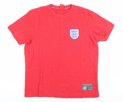 Mens UK Size L England Red  T-Shirt