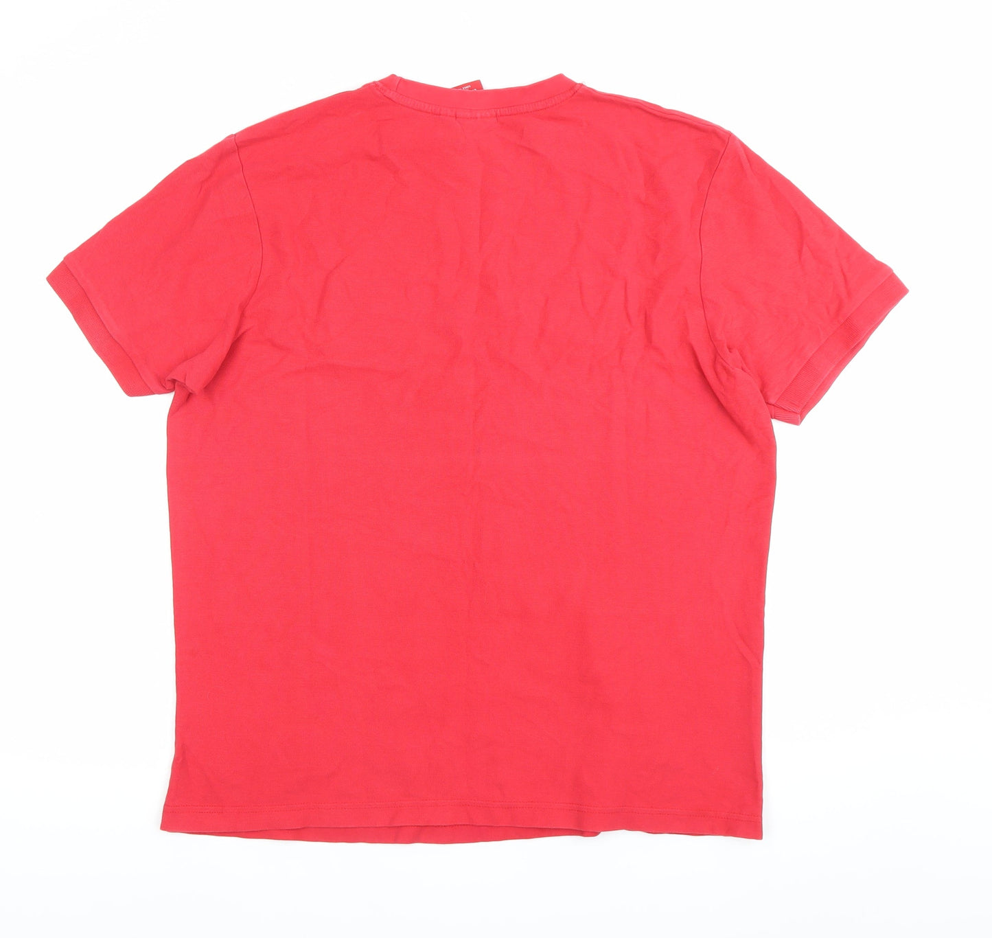 Mens UK Size L England Red  T-Shirt