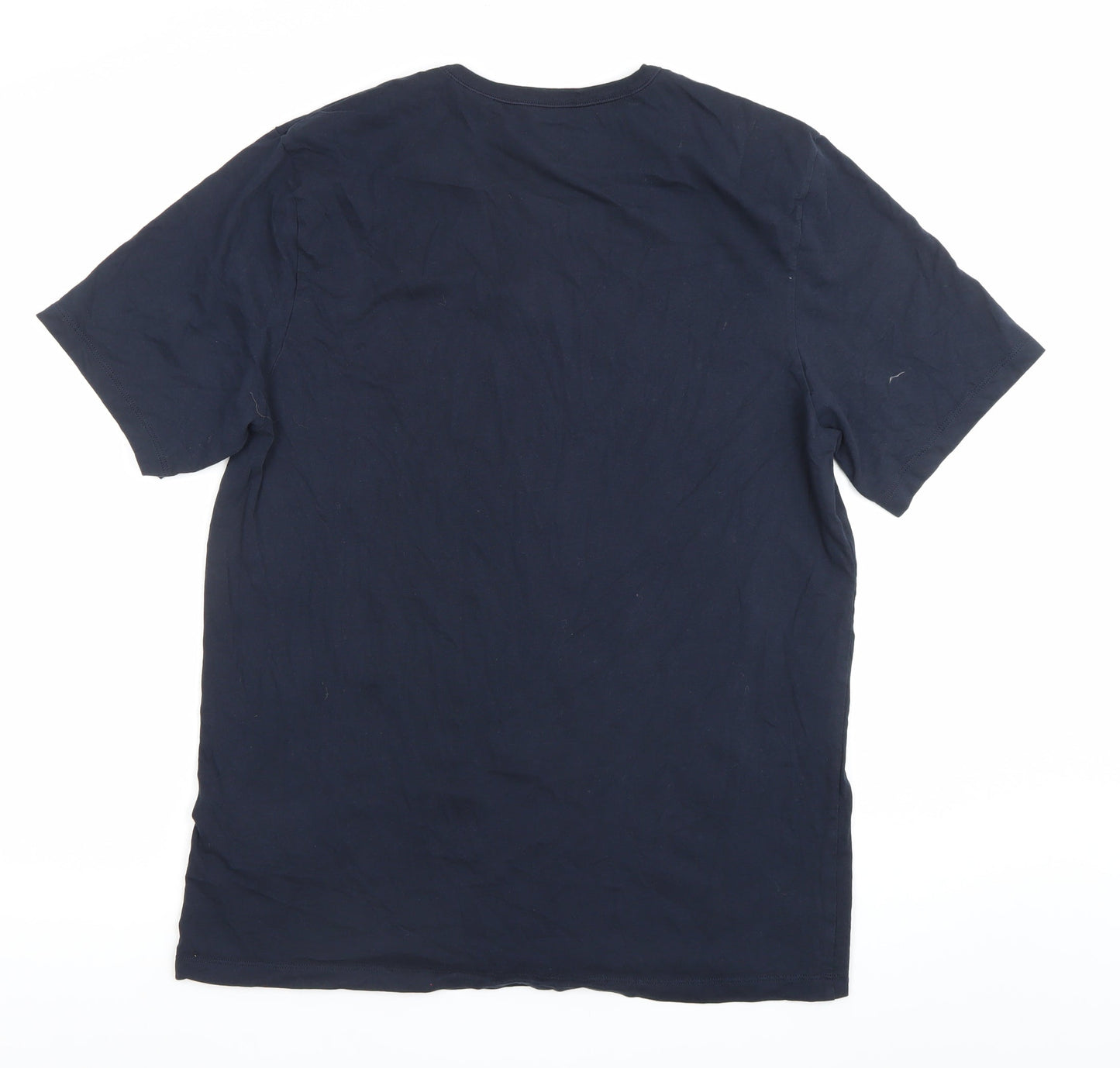 Mens UK Size XL Boss Blue  T-Shirt
