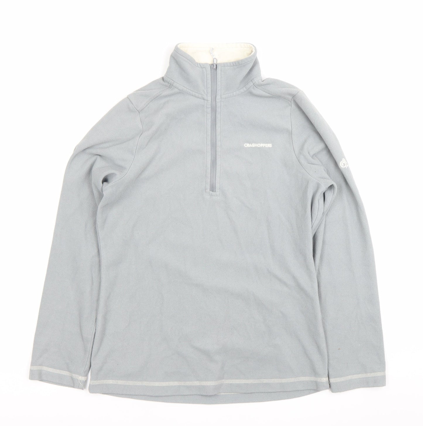 Craghoppers Women Grey XS Fleece Sweatshirt Half Zip Outdoor Hiking