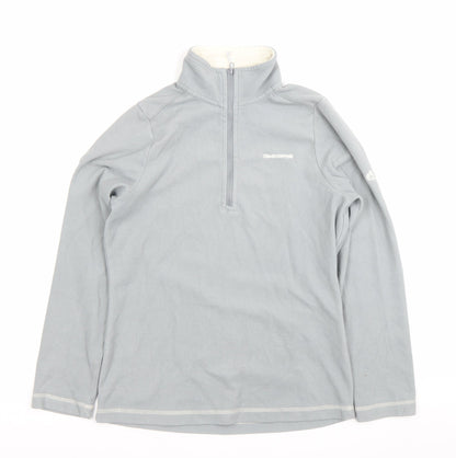 Craghoppers Women Grey XS Fleece Sweatshirt Half Zip Outdoor Hiking