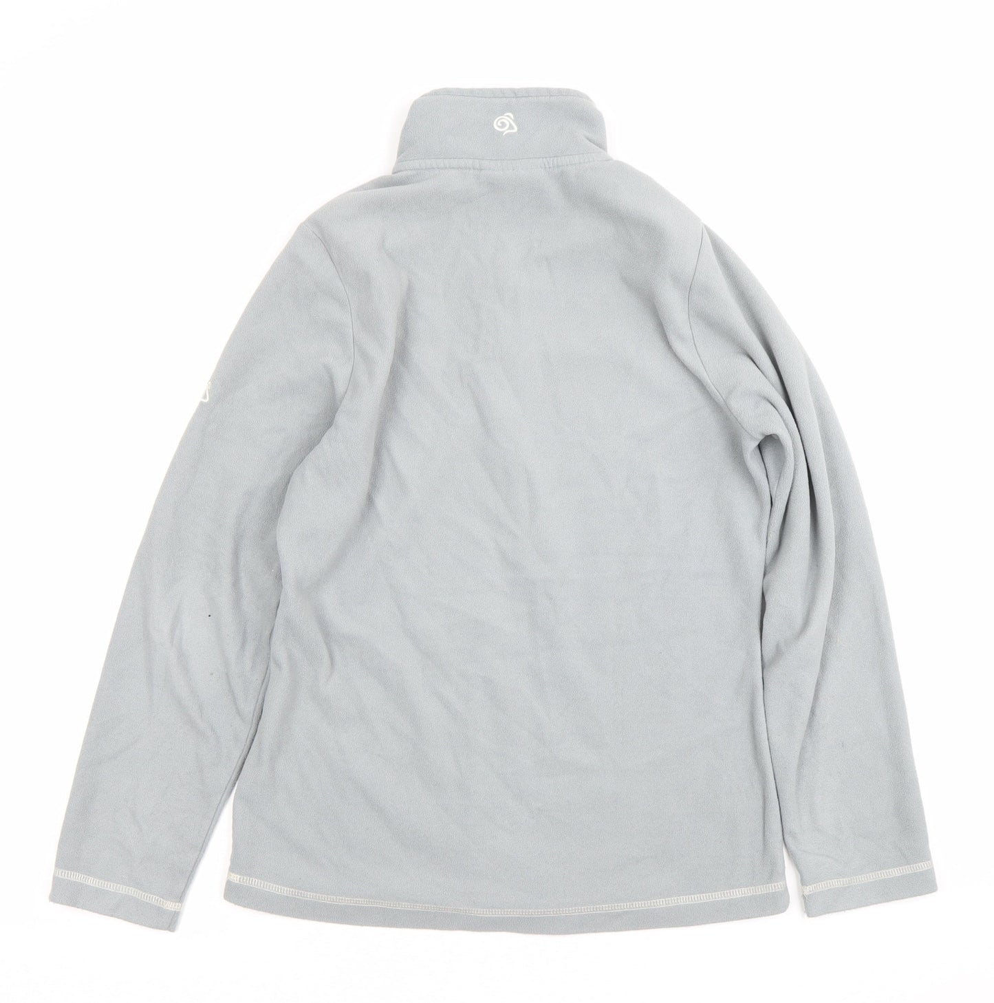 Craghoppers Women Grey XS Fleece Sweatshirt Half Zip Outdoor Hiking
