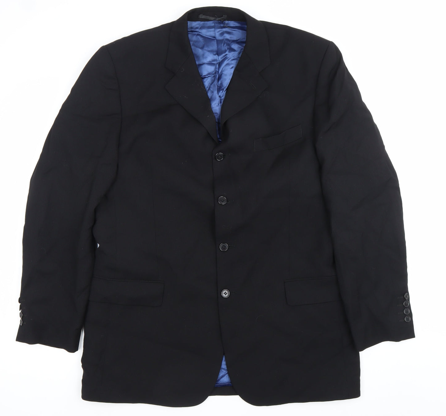 Mens UK Size 42 Daniel Hechter Regular Black Suit Jacket