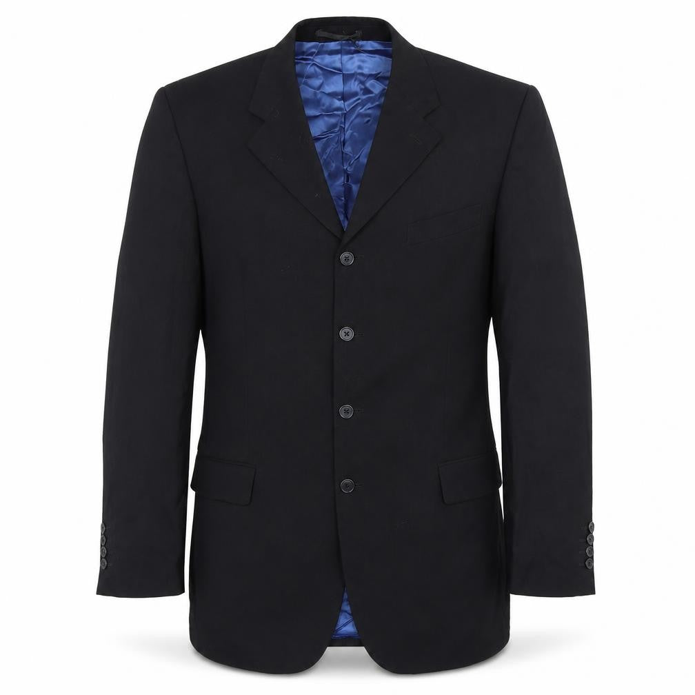 Mens UK Size 42 Daniel Hechter Regular Black Suit Jacket