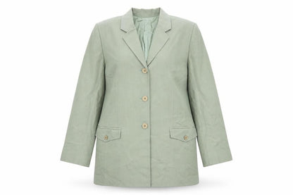 Womens UK Size 14 Viyella Regular Green Suit Jacket