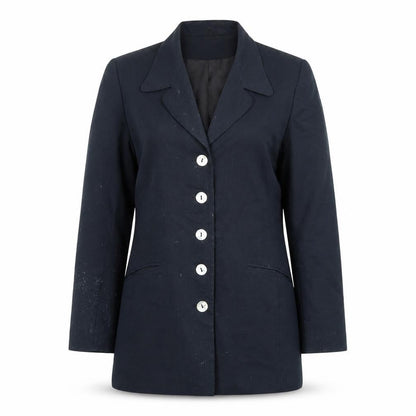 Katy Baker Women’s Black Size 14 Suit Jacket Six-Button Lined