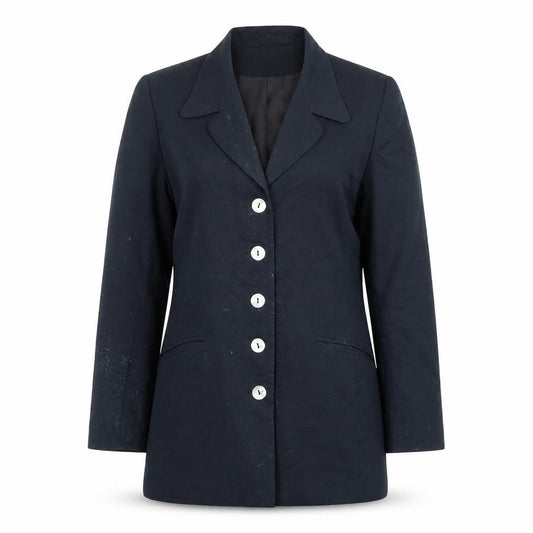 Katy Baker Women’s Black Size 14 Suit Jacket Six-Button Lined