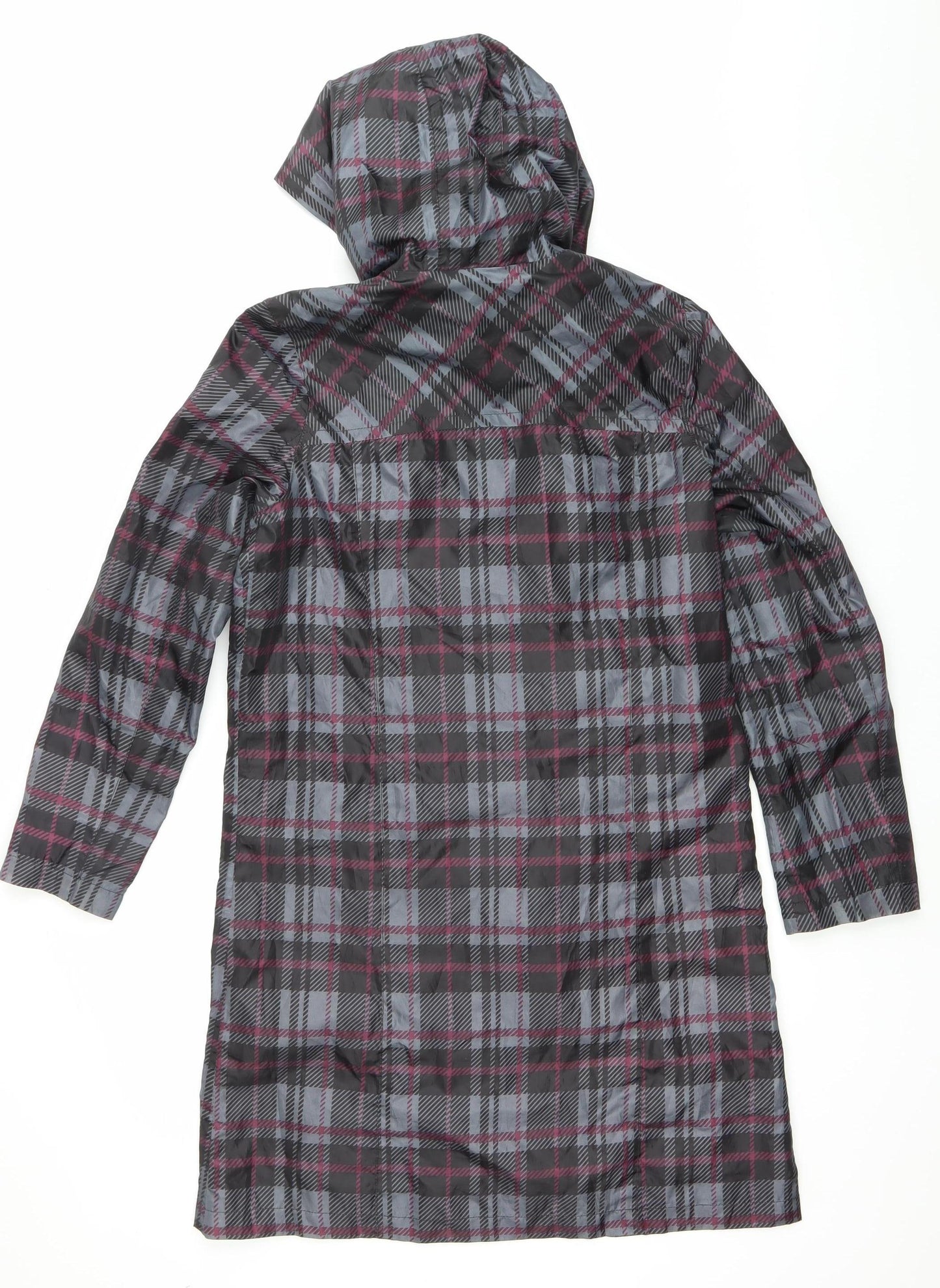 Womens UK Size 10 ESMARA Grey Rain Coat
