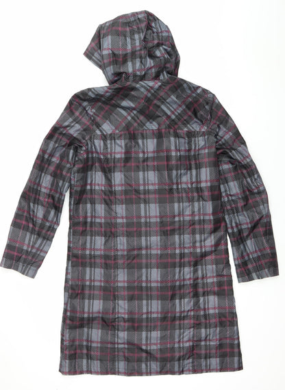 Womens UK Size 10 ESMARA Grey Rain Coat