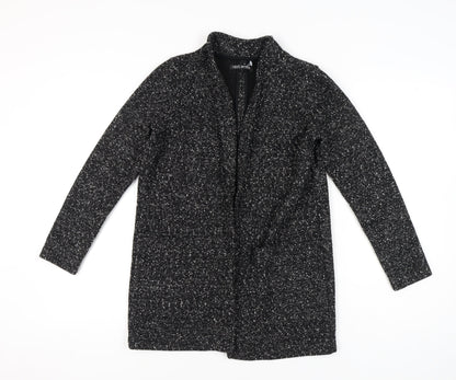 Next Women Black Flecked Shawl Collar Blazer Size 10