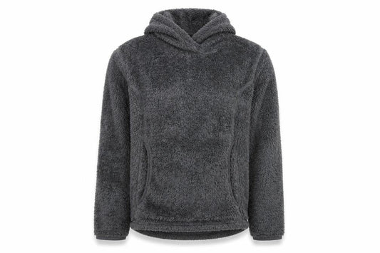 Peter Storm Girls Grey Fleece Hoodie Pullover Age 13 Years Outdoor Casual