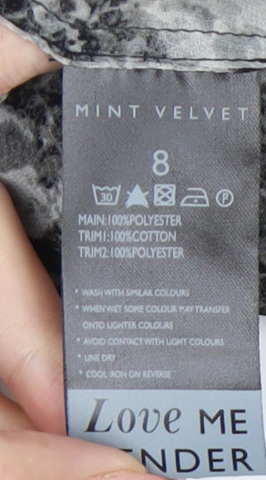 Womens UK Size 8 Mint Velvet Multicoloured Tunic Blouse