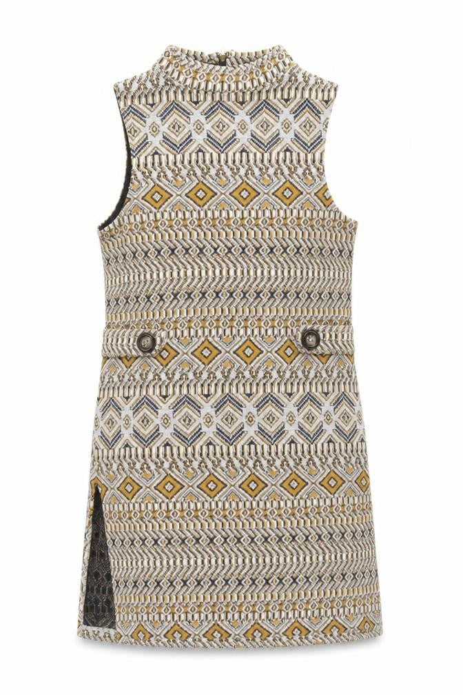 Womens UK Size 8 River Island Multicoloured Tunic Blouse