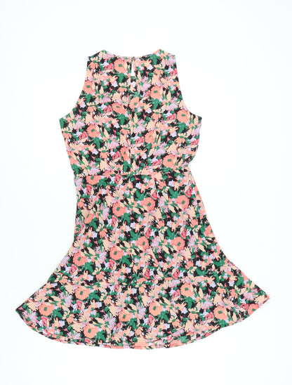 J.Crew Mercantile Women’s Multicoloured Floral Fit & Flare Dress Size 8