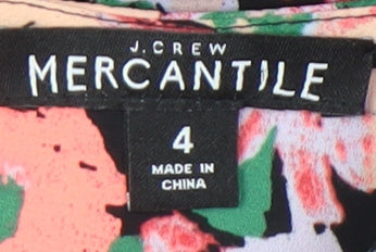 J.Crew Mercantile Women’s Multicoloured Floral Fit & Flare Dress Size 8