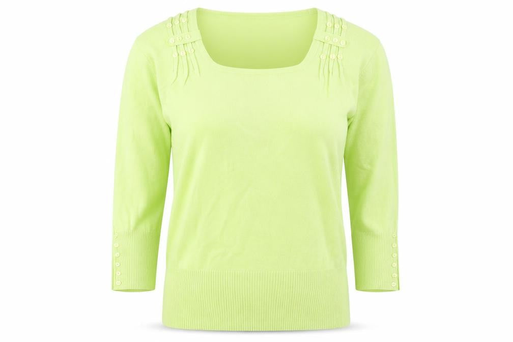 Womens UK Size 16 Roman Originals Green Pullover Jumper