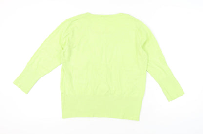 Womens UK Size 16 Roman Originals Green Pullover Jumper