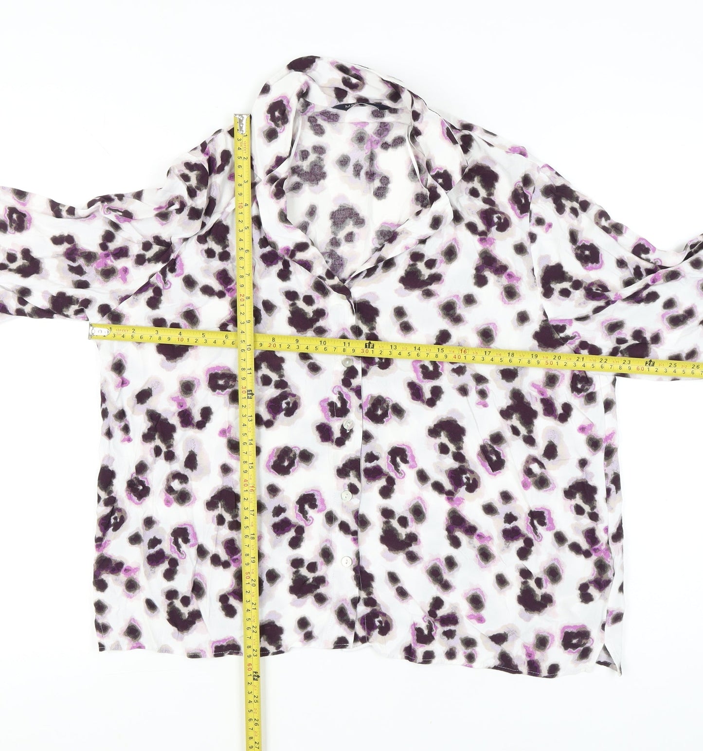 Womens UK Size 18 Marks and Spencer Multicoloured Classic Blouse
