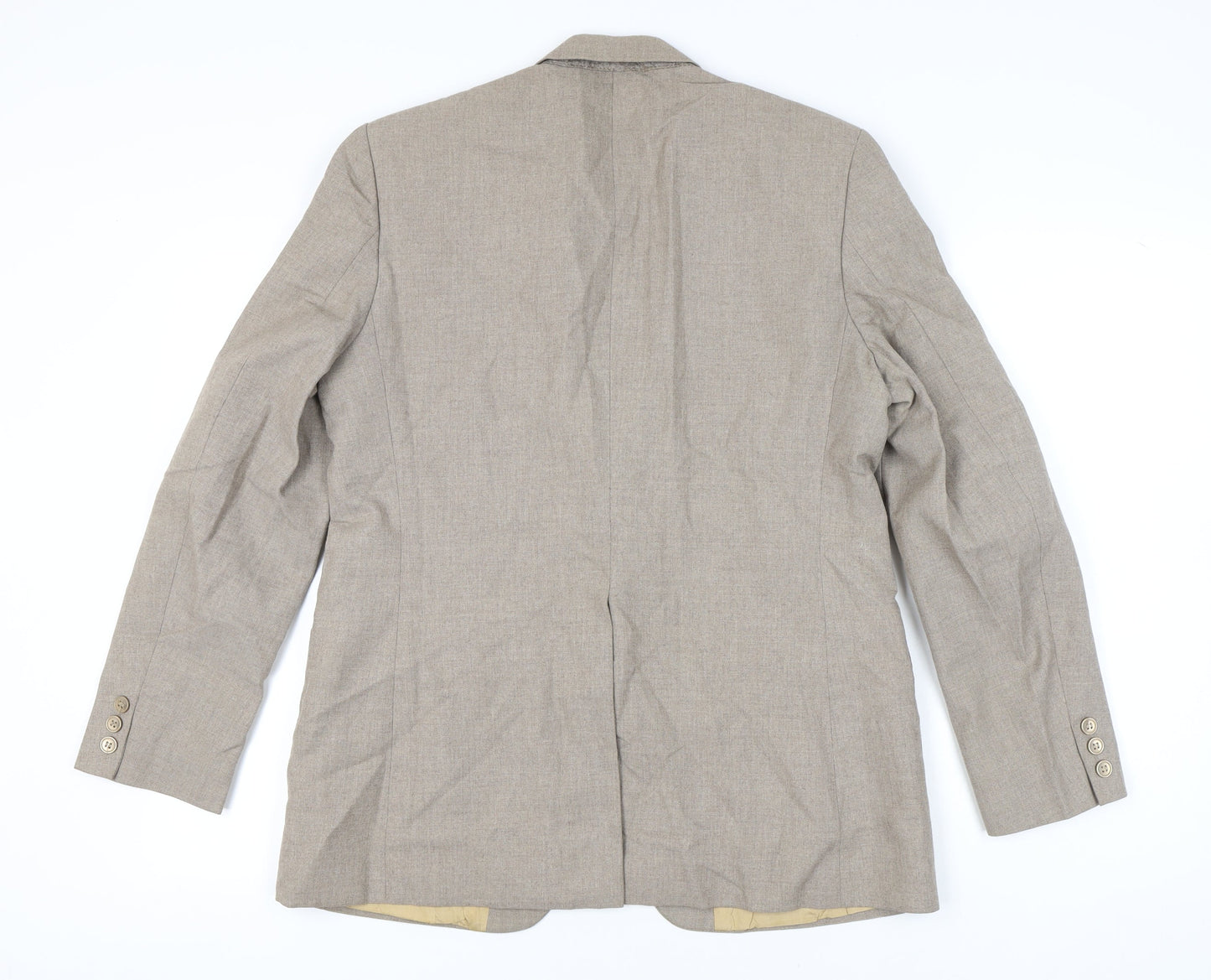Mens UK Size 42 Finesse Regular Beige Suit Jacket