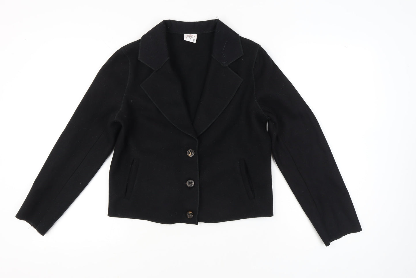 Womens UK Size 8 Lee Cooper Black Basic Jacket
