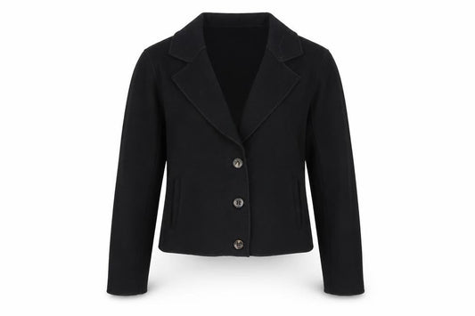 Womens UK Size 8 Lee Cooper Black Basic Jacket