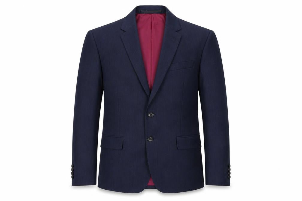 Marks and Spencer Men’s Blue 38R Wool Blend Blazer Jacket