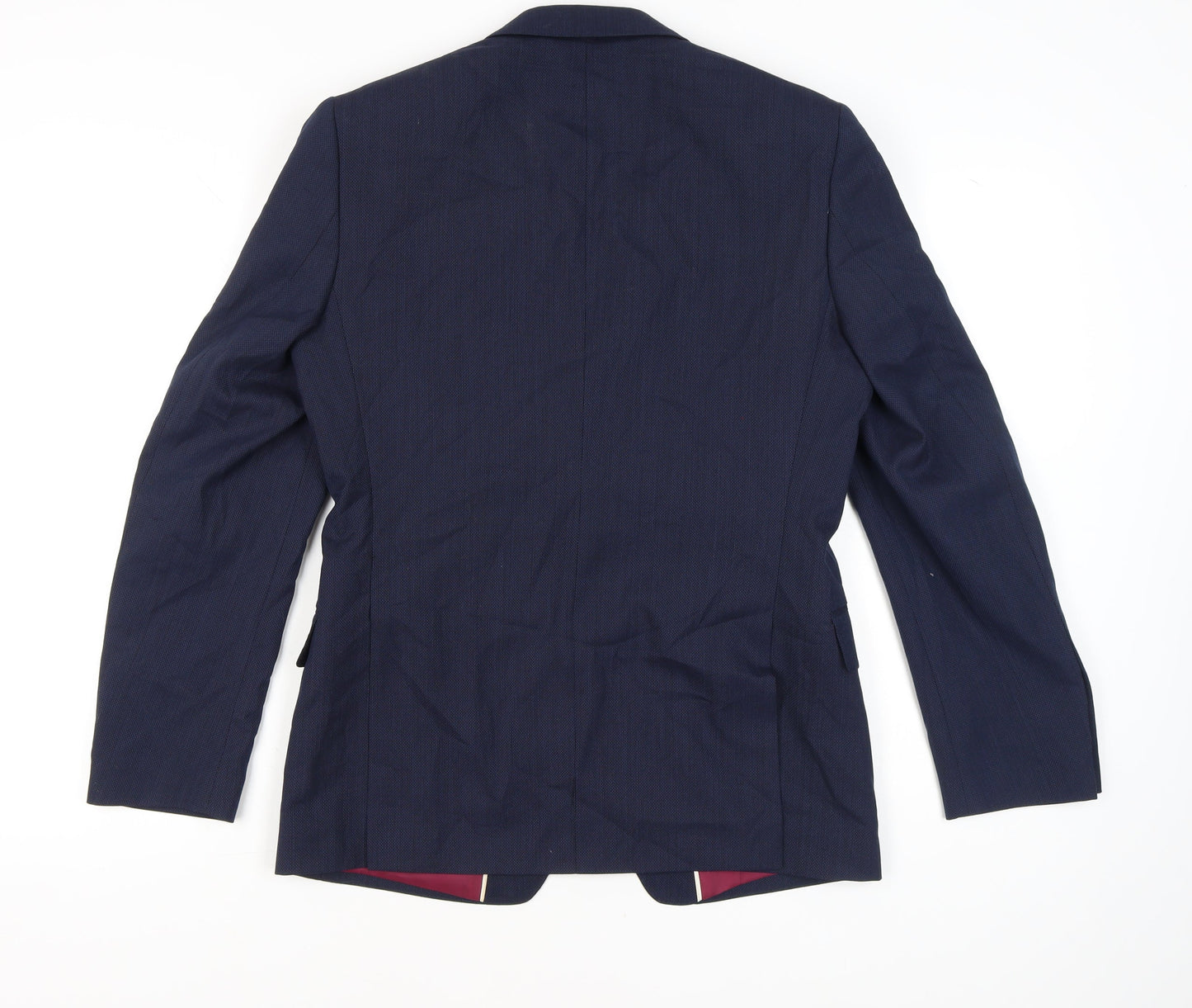 Marks and Spencer Men’s Blue 38R Wool Blend Blazer Jacket