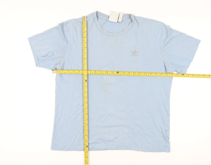 Mens UK Size M adidas Blue  T-Shirt