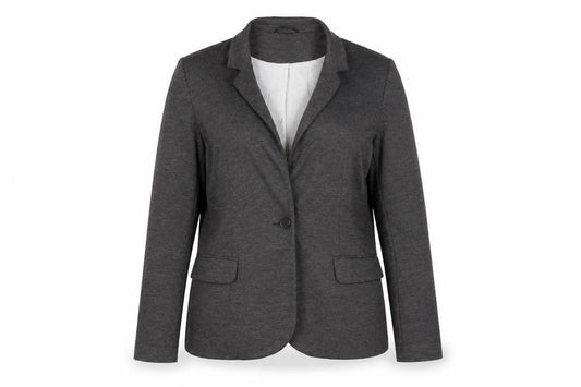 Womens UK Size L Oasis Regular Grey Blazer