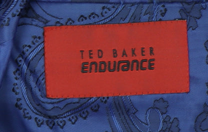 Ted Baker Endurance Men's Blue 40R Wool Suit Jacket Blazer