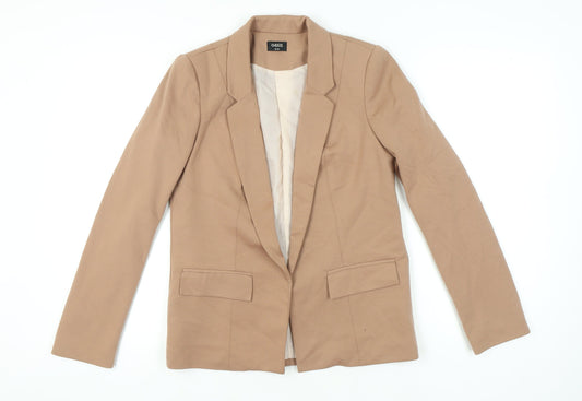 Oasis Women’s Beige Notch Lapel Blazer Jacket Size 10