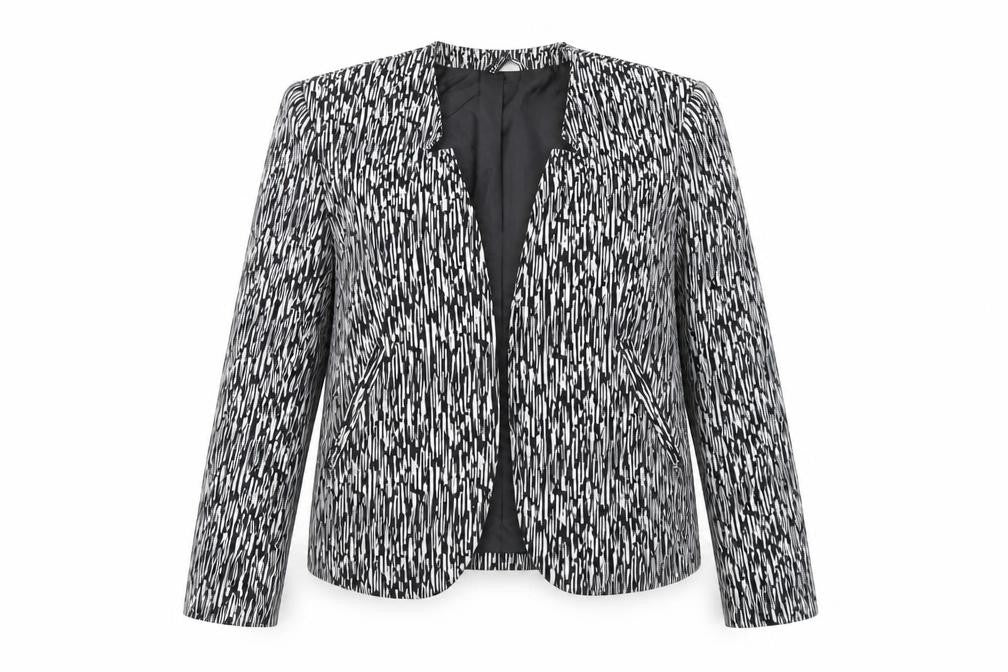 Womens UK Size 16 H&M Regular Multicoloured Blazer