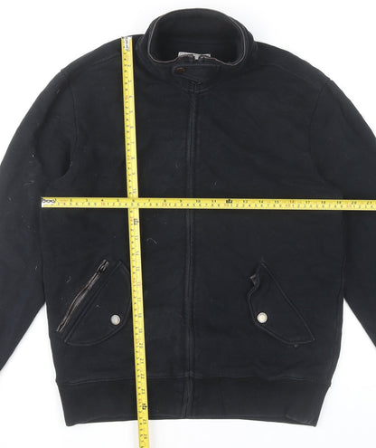 Barbour Mens Full Zip Black Jacket Size M