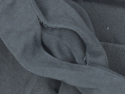 Marks and Spencer Autograph Men’s Grey 3XL Long Sleeve Cotton Polo Shirt