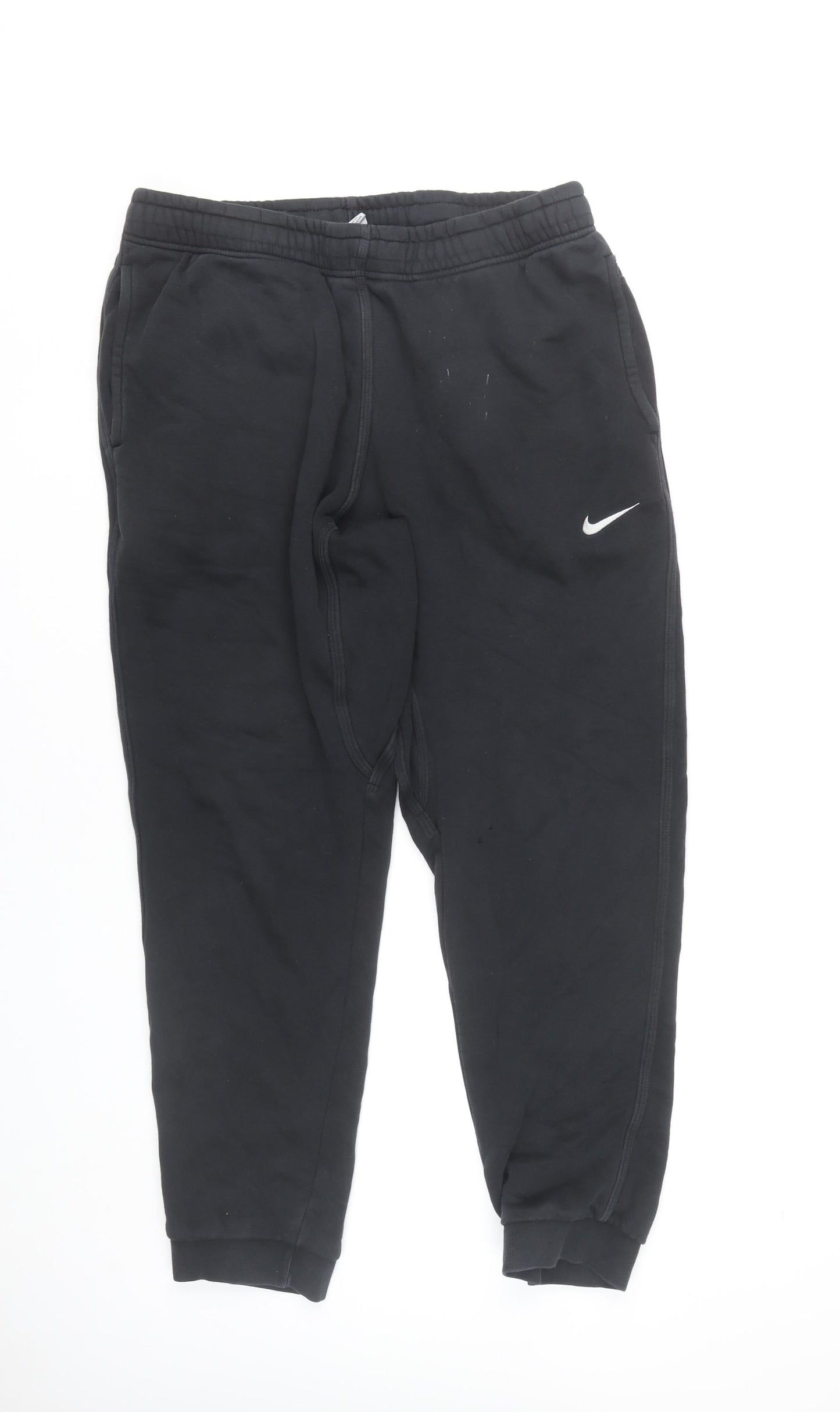 Nike Mens Black XL Jogger Sweatpants Tapered Cotton Blend
