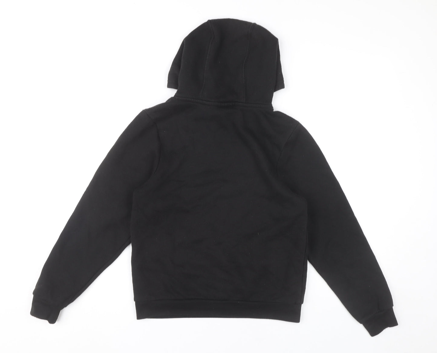 Slazenger Boys Black Pullover Hoodie 13 Years Sports Casual Fleece