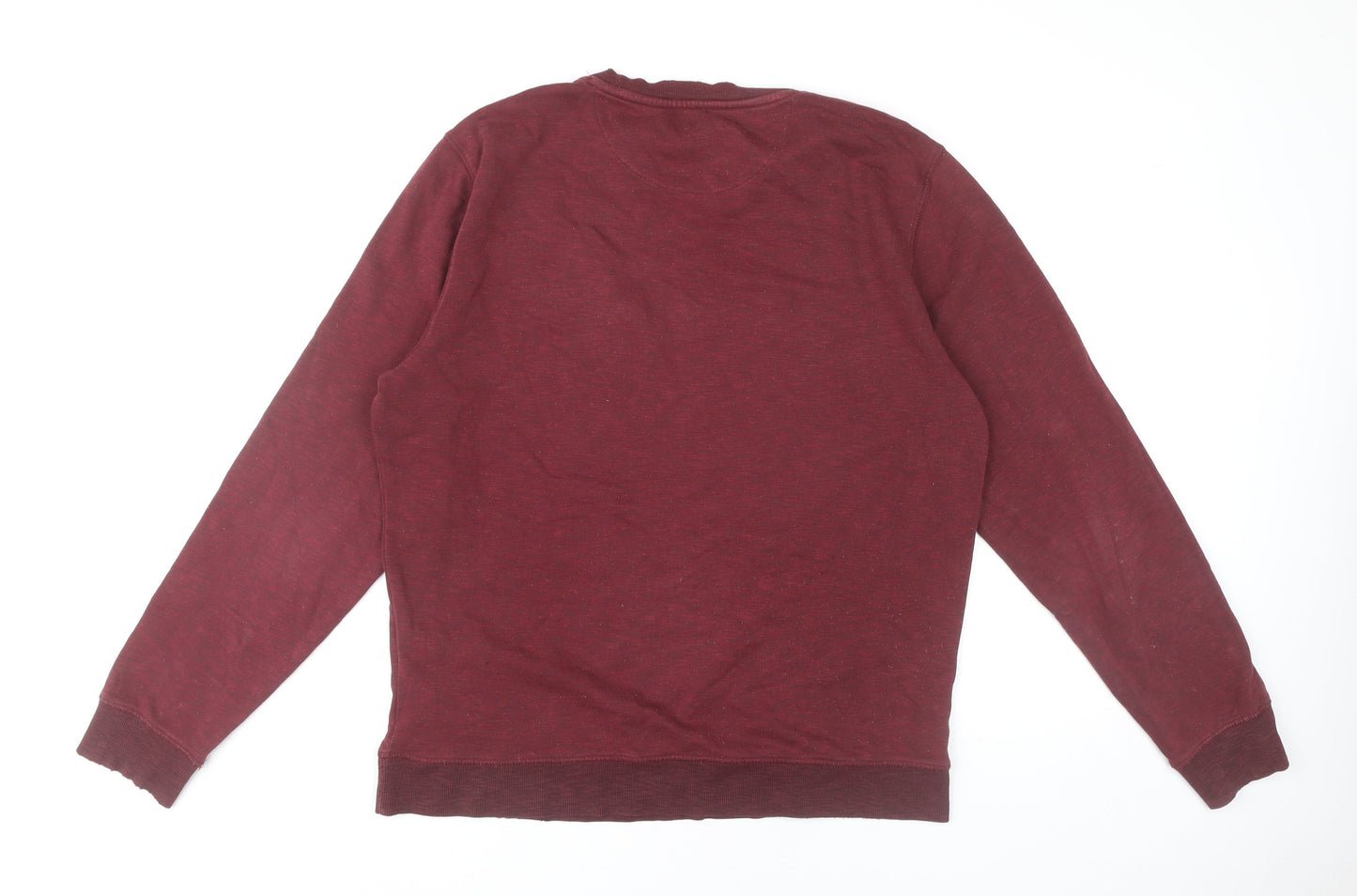 TRN 1961 Mens Red XL Crew Neck Pullover Sweatshirt Regular Fit